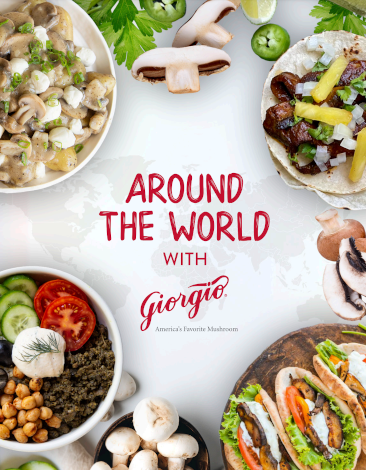 The Around the World with Giorgio Fresh cookbook